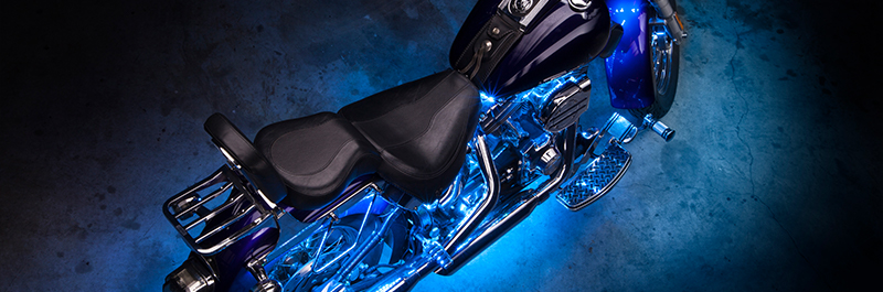 Ice Blue Motorcycle LED Lights