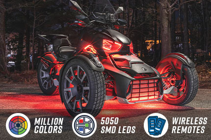 Advanced Million Color Can Am Lighting Kit