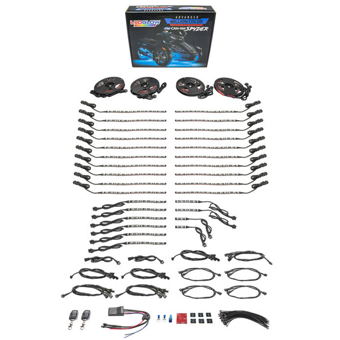 Bluetooth Can-Am Spyder LED Lighting Kit