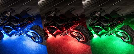 Bluetooth Advanced Million Color LED Lighting Kit for Can-Am Spyder