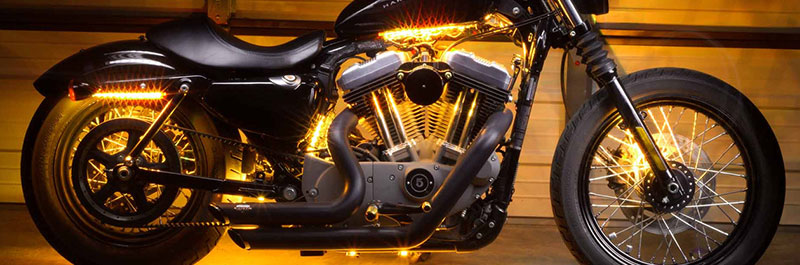 Amber Motorcycle LED Lights