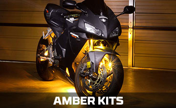 Amber Motorcycle LED Lights